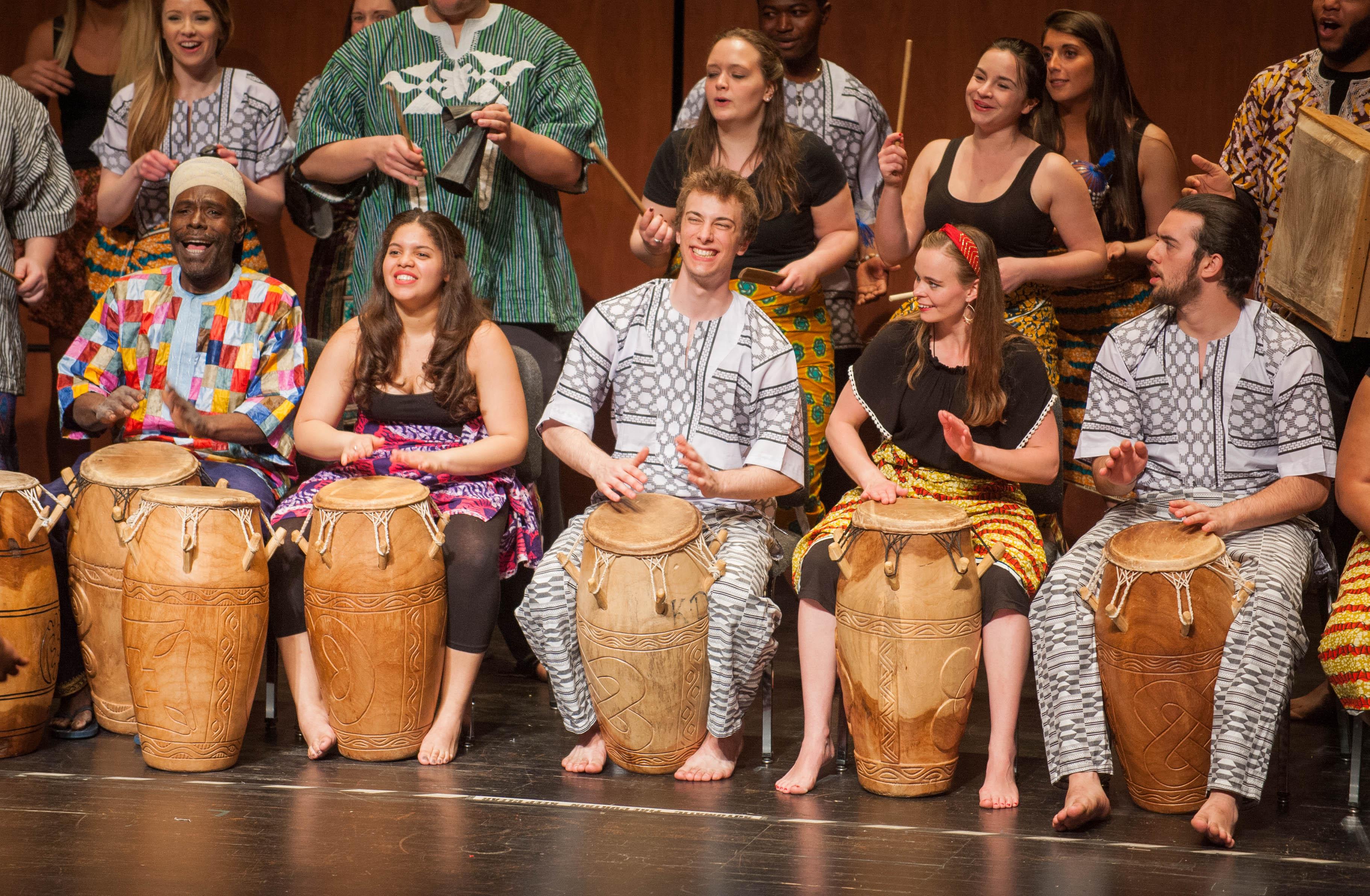 Crane’s West African Drum and Dance Ensemble Will Perform on April 23